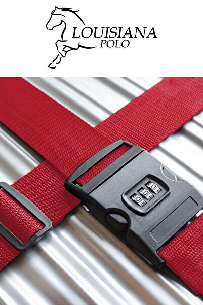 louisiana polo Unisex Password Suitcase Belt Red 2008