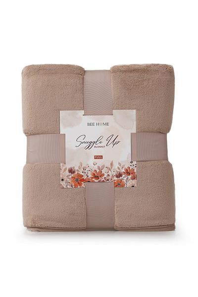 Bee Home snuggle up | single fur blanket