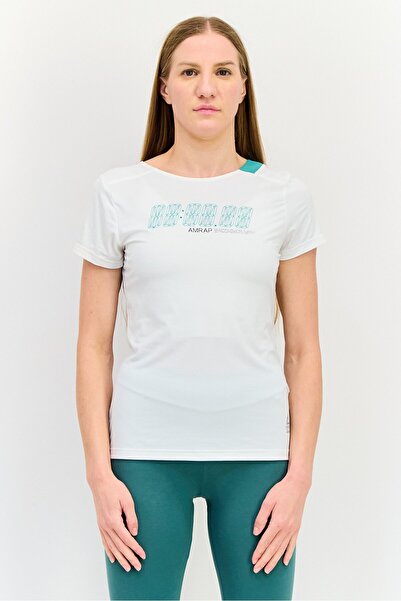 Reebok Women Sportswear Fit Short Sleeve Outdoor Top, White