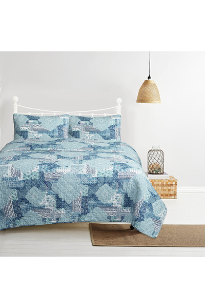 Bee Home HG Zeke Block | 100% Cotton Single 3-Piece Compressed Duvet
