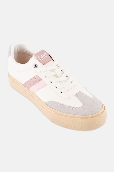 Lee Women Ailani Lace Up Casual Shoes, Off White