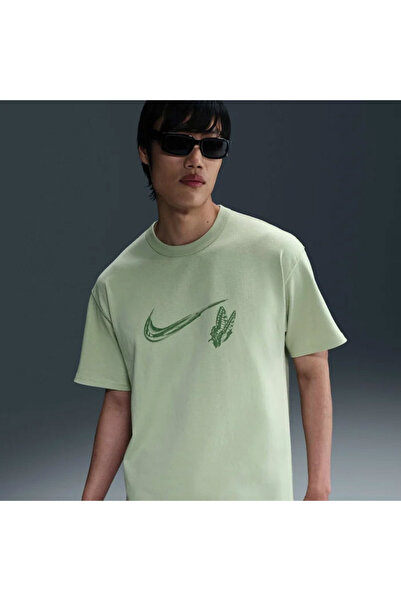 Nike U NSW M90 OC SSTNBLTY 1 Erkek Yeşil Tişört HJ0782-371