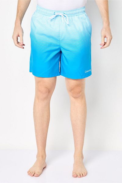 Calvin Klein Men Brand Logo Board Shorts, Blue