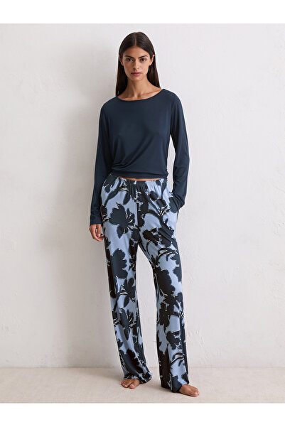 Marc O'Polo Pyjamahose Mix N Match Cotton Modal Schlaf-Hose Pyjama Schlafmode