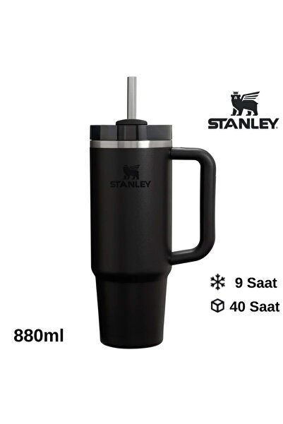 Stanley كوينشر H2.O فلو ستيت ™   ترمس مع ماصة 0.8 لتر قارورة مع ماصة باللون ا...