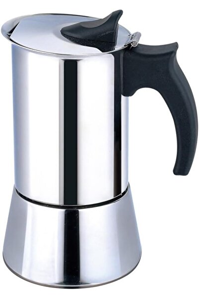 erorex Espresso Coffee Maker Portable Espresso Coffee Maker Silver Small