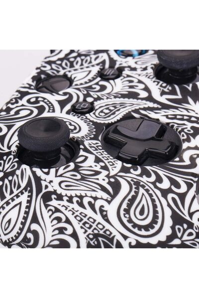 erorex Printing Rubber Silicone Cover Skin Case For Xbox One S/X Controller X 1 With Pro Thumb Grips X 8