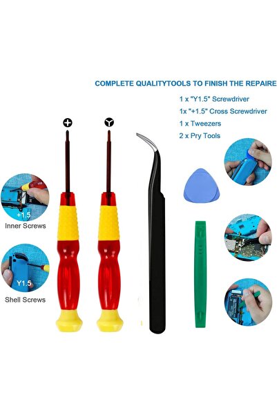 erorex 2 Pack 3D Replacement Joystick Analog Thumb Stick Compatible Nintendo Switch / Switch Oled Model