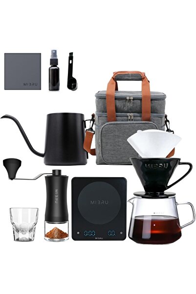 erorex Pour Over Coffee Station Coffee Dripper Stand Adjustable Coffee Bag V60 Coffee Server V60 Funnle