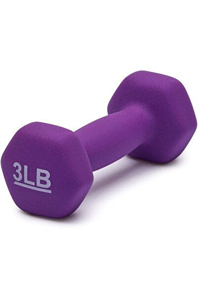 erorex Neoprene Coated Hexagon Workout Dumbbell Hand Weight