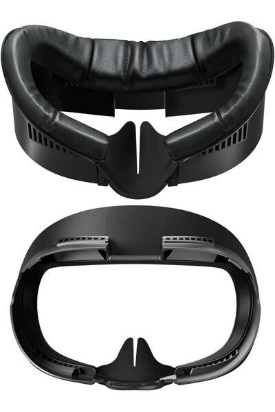 erorex Quest Face Pad Face Cover Pad Facial Interface Vr Accessories Meta Quest 3 Soft Pu Face Cushion Pad
