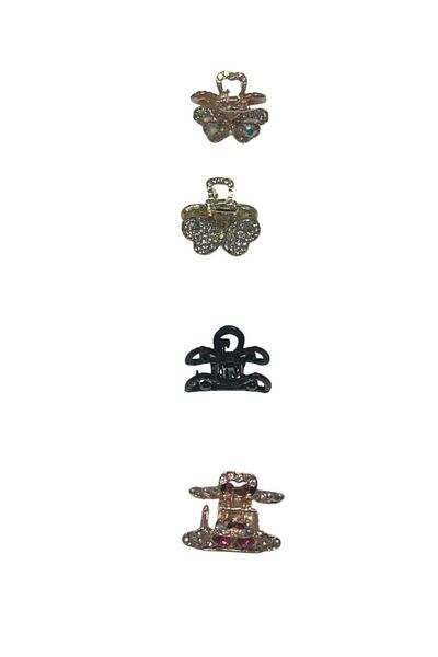 ZAYA 4-Piece Mini Latch Clip Set