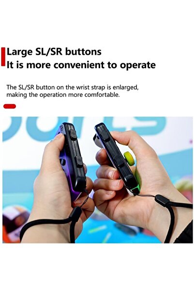 erorex Wrist Strap Nintendo Switch Joycon 1 Pair Switch Controller Hand Grip Accessories Joy Con Wrist