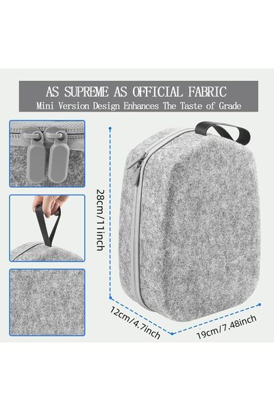 erorex Hard Carrying Case Compatible Oculus Quest2/Quest3 Protective Cover Storage Bag Carrying Case Elite