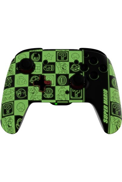 erorex Official Wireless Deluxe Controller Nintendo Switch Glow Super Icons