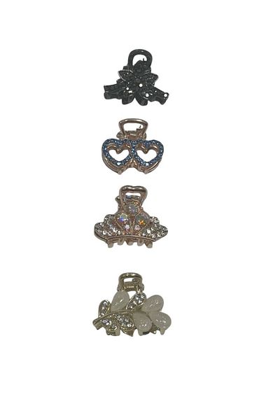 ZAYA 4-Piece Mini Latch Clip Set