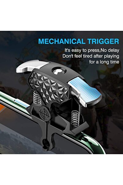 erorex Pubg Mobile Gaming Controller Pubg Game Fan Controller Gaming Trigger Phone Cooling Fan Plug Play