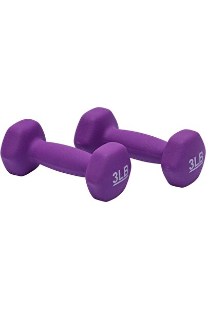 erorex Neoprene Coated Hexagon Workout Dumbbell Hand Weight