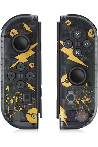 erorex وحدة تحكم Joy Con متوافقة مع لوحة تحكم لاسلكية بديلة لوحدة تحكم Joycon يسار يمين