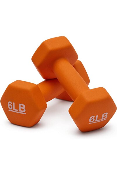 erorex Neoprene Dumbbells 6LB Set of 2