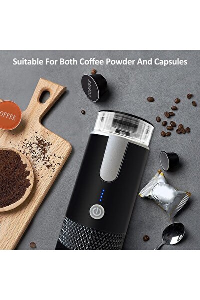 erorex Portable Coffee Maker Rechargeable 170Ml Wireless Electric Espresso Machine Capsule Coffee Machine