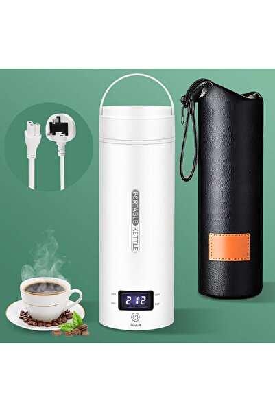 erorex غلاية كهربائية للسفر محمولة بسعة 500 مل، غلاية شاي وقهوة كبيرة، غلاية مياه، سخان مياه 4