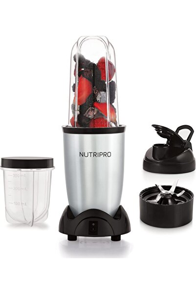 erorex خلاط عصارة ومطحنة وصانعة سموثي 500 واط (2 برطمان، فضي) ضمان لمدة عامين