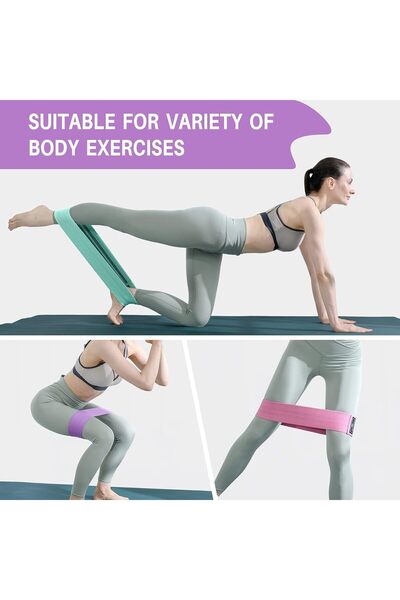 erorex Fabric Resistance Bands Legs Workout Bands Resistance Bands Men Women Booty Bands Working Out
