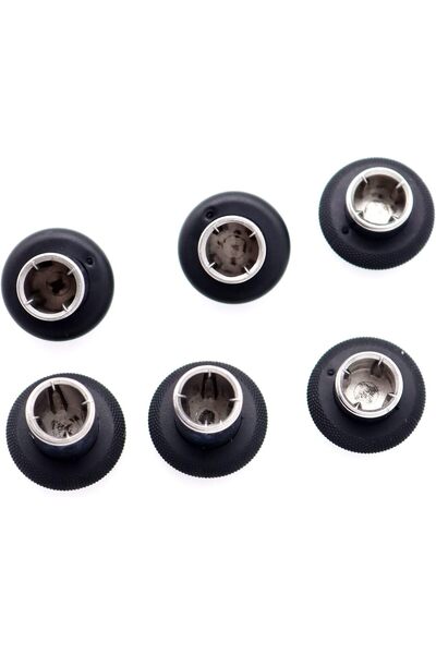 erorex 6 Pack Swap Magnetic Thumbstick Set Replacement For Xbox One Elite Controller Analog Sticks Black
