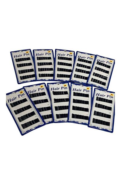 velina 10-Pack Black Wire Clamp Set