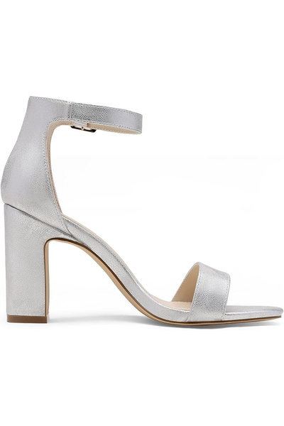 OEM Elegant, open sandals with high heels and buckle, size 41