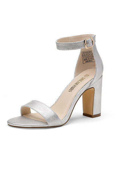 OEM Elegant, open sandals with high heels and buckle, size 41