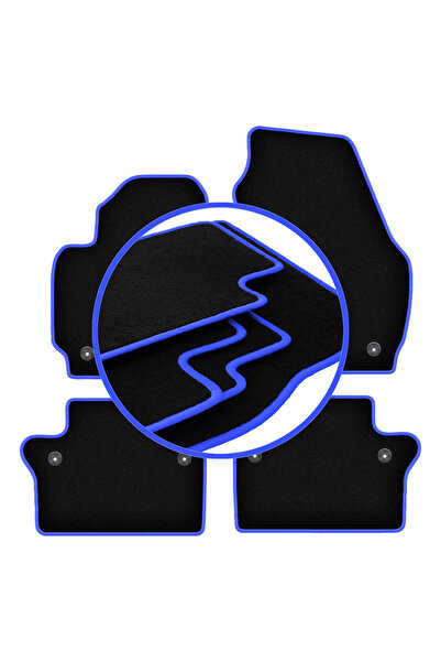 shumee Covorașe auto CARLUX-BLUE pentru: Volvo S80 II sedan (2010-2017)