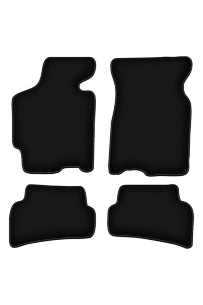 shumee Covorașe BASIC negre din velur pentru: Mazda Xedos 6 sedan (1992-1999)