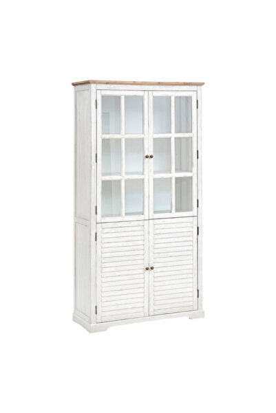 Atmosphera خزانة عرض خشبية بأربعة أبواب من أوبليا