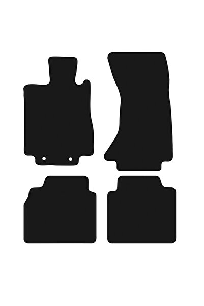 shumee Covorașe BASIC negre din velur pentru: Mercedes S W220 4Matic lungi (1...