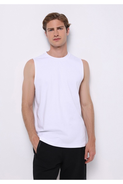 Colin's Regular Fit Men's White Tank Top