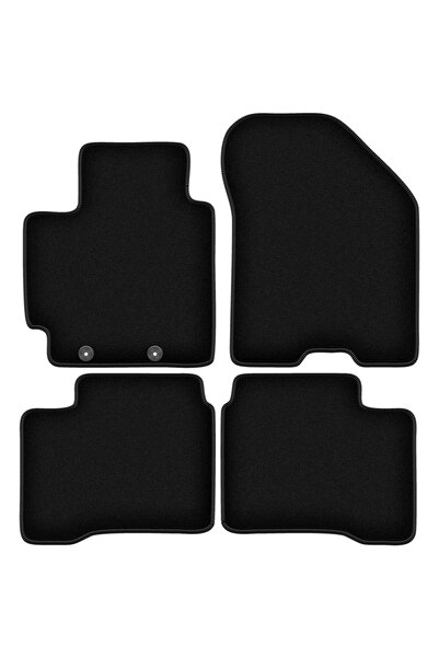 shumee Covorașe BASIC negre din velur pentru: Suzuki Swift VI hatchback (2017-)