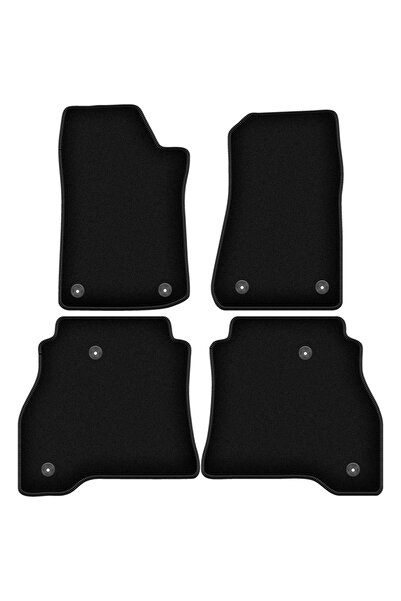 shumee Covorașe BASIC negre din velur pentru: Jeep Gladiator 0 (2019-)