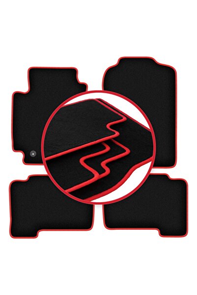 shumee Covorașe auto CARLUX-RED pentru: Suzuki Grand Vitara II cu 5 uși (2005...