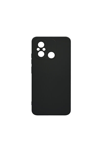 bestcase Husă subțire din silicon pentru Xiaomi Redmi 12C, neagră