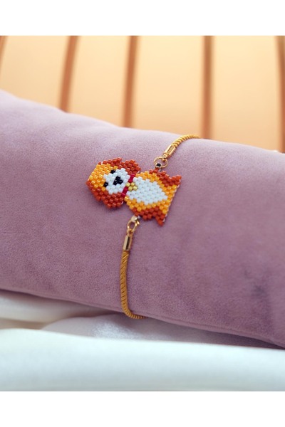 Miniklisi Cinnamon Ear Foam Bracelet Miyuki
