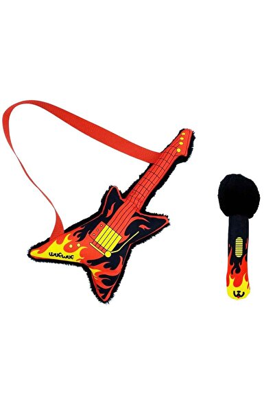 Havhav – Vik Vik Gitar ve Mikrofon Peluş Köpek Oyuncak Seti