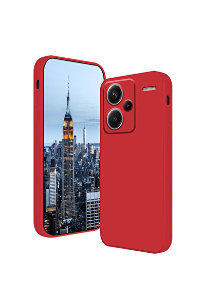bestcase Husă premium din silicon pentru Xiaomi Redmi Note 13 Pro Plus 5G, roșie