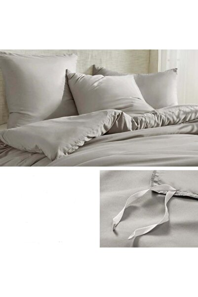 OEM Quick-drying bed linen 135x200 Grey 4 pieces-2 duvet covers + 2 pillowcases 80x80 cm