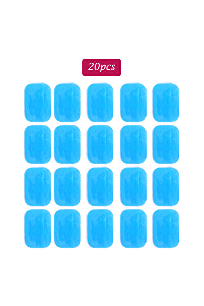 Choice1 20 قطعة 4 × 6 سم جل 4 × 6 سم EMS ABS وسادات جل اللياقة البدنية محفز ا...