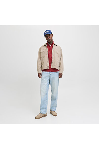 Jack & Jones Norrebro Men's Red Sweatshirt (12282899-Tbr)