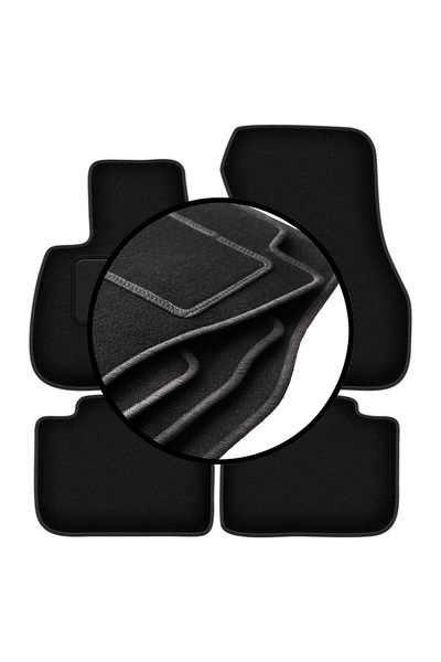 shumee Set complet de covorașe velur pentru: BMW X1 F48 FL SUV (2015-)