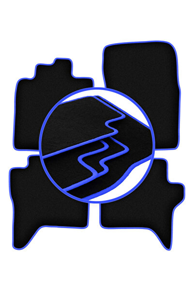 shumee Covorașe auto CARLUX-BLUE pentru: Mitsubishi Pajero IV lung (2006-2018)