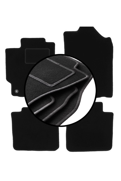 shumee Set complet de covorașe velur pentru: Toyota Camry VIII XV50 sedan (20...